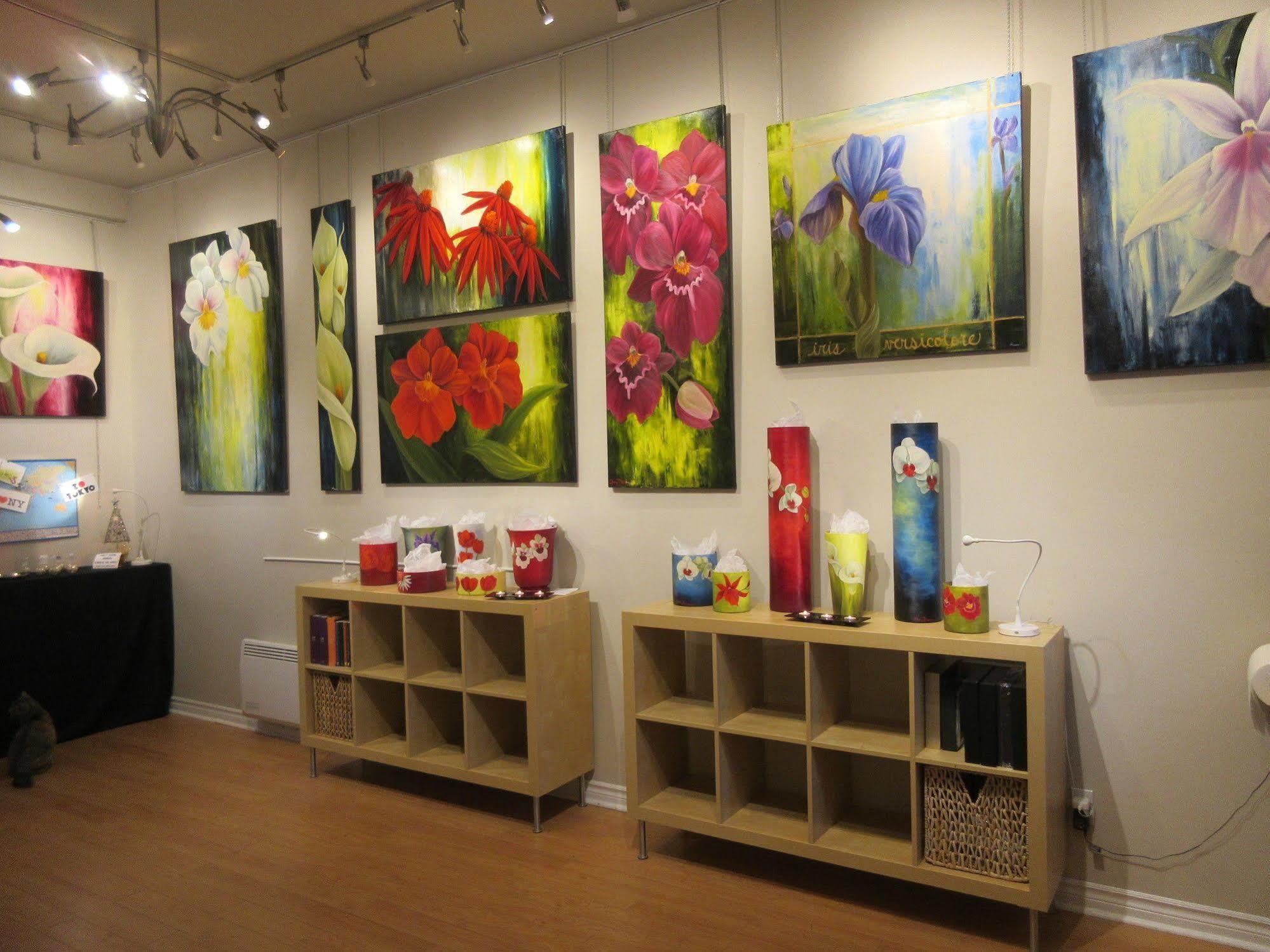 Atelier Galerie Anne Drouin Peinture & Pension Sainte-Julie Bagian luar foto